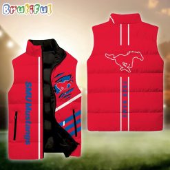 NCAA SMU Mustangs Custom Name New Edition Venture Vest