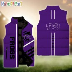 NCAA TCU Horned Frogs Custom Name New Edition Venture Vest