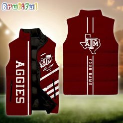 NCAA Texas A&M Aggies Custom Name New Edition Venture Vest