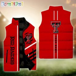 NCAA Texas Tech Red Raiders Custom Name New Edition Venture Vest