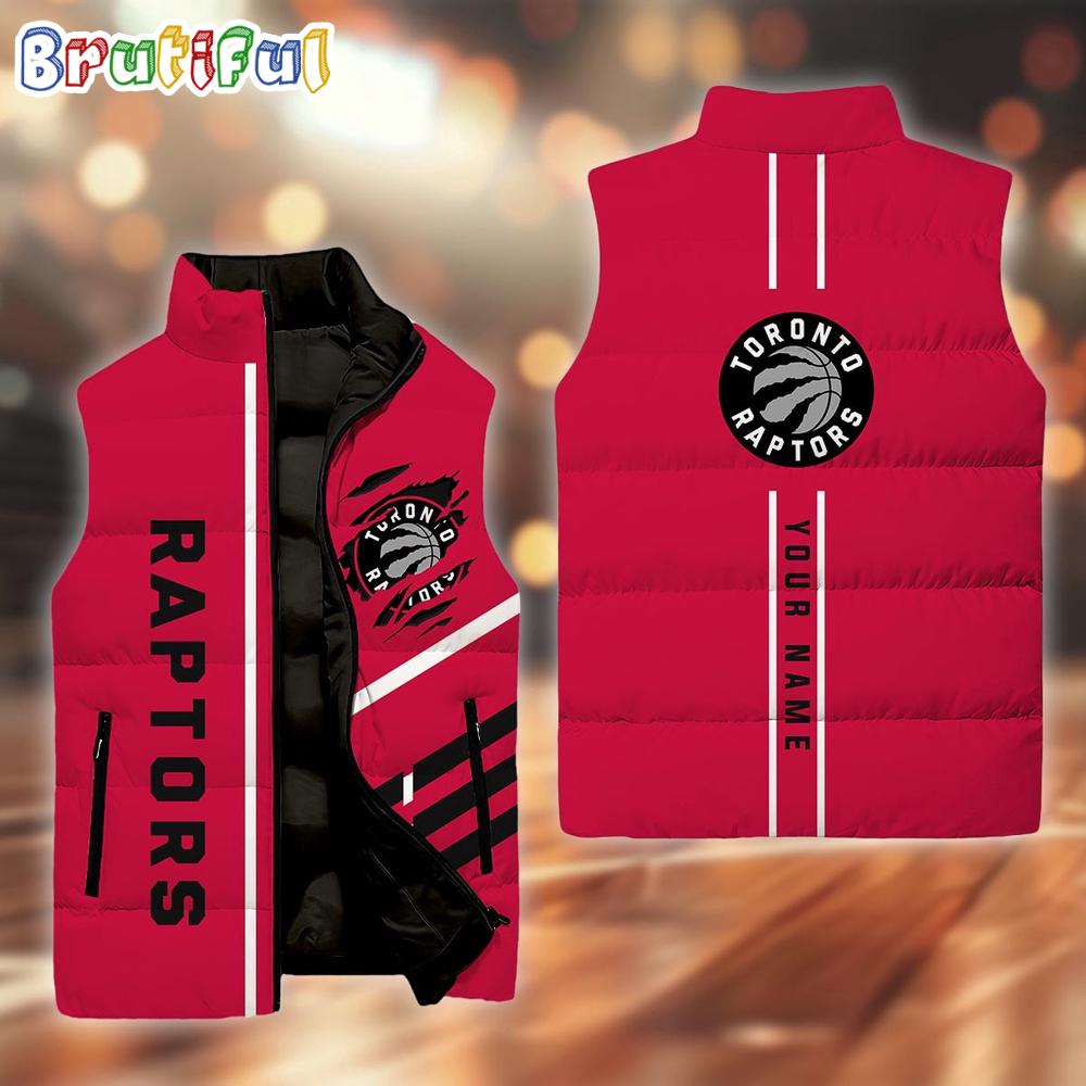 NCAA Toronto Raptors Custom Name New Edition Venture Vest