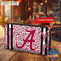 NCAA Alabama Crimson Tide Custom Name Sporty Style Women’s Wallet