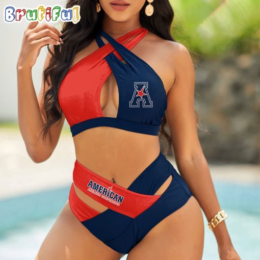 NCAA American Athletic Conference Sporty Style Bikini Set