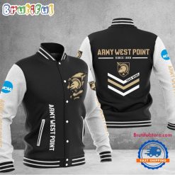 NCAA Army Black Knights Custom Name Sporty Varsity Baseball Jacket