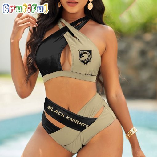 NCAA Army Black Knights Sporty Style Bikini Set
