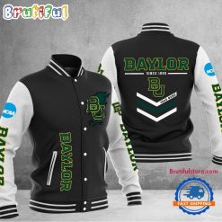 NCAA Baylor Bears Custom Name Sporty Varsity Baseball Jacket