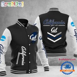 NCAA California Golden Bears Custom Name Sporty Varsity Baseball Jacket