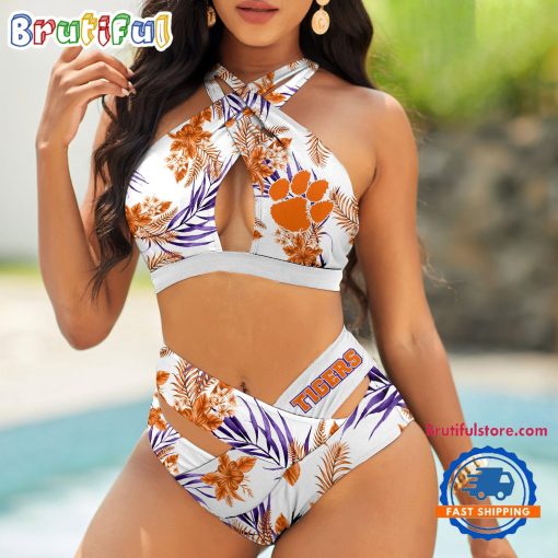 NCAA Clemson Tigers Hot Trending Bikini Set