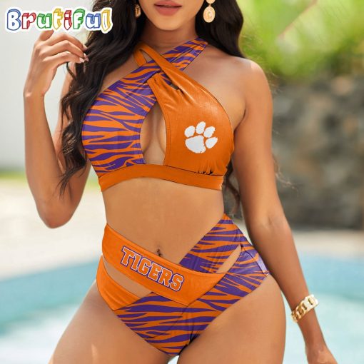 NCAA Clemson Tigers Special Edition Bikini Set