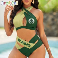 NCAA Colorado State Rams Sporty Style Bikini Set