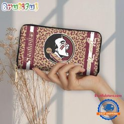 Alternative view of NCAA Florida State Seminoles Custom Name Sporty Style Women’s Wallet