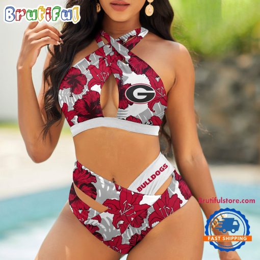 NCAA Georgia Bulldogs New Edition Bikini Set