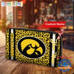 NCAA Iowa Hawkeyes Custom Name Sporty Style Women’s Wallet