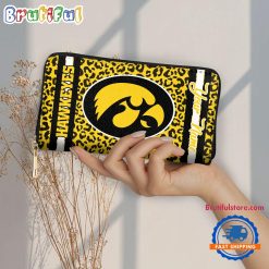 NCAA Iowa Hawkeyes Custom Name Sporty Style Women’s Wallet
