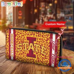 NCAA Iowa State Cyclones Custom Name Sporty Style Women’s Wallet