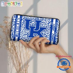 NCAA Kentucky Wildcats Custom Name Sporty Style Women’s Wallet