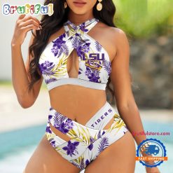 NCAA LSU Tigers Hot Trending Bikini Set