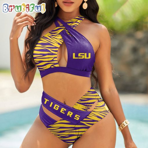 NCAA LSU Tigers Special Edition Bikini Set