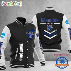 NCAA Memphis Tigers Custom Name Sporty Varsity Baseball Jacket