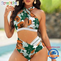 NCAA Miami Hurricanes New Edition Bikini Set