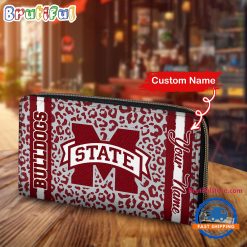 NCAA Mississippi State Bulldogs Custom Name Sporty Style Women’s Wallet
