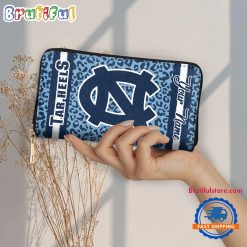 NCAA North Carolina Tar Heels Custom Name Sporty Style Women’s Wallet
