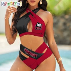 NCAA Northern Illinois Huskies Sporty Style Bikini Set
