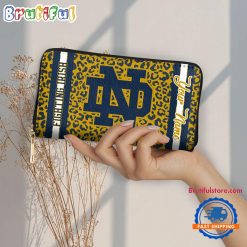 NCAA Notre Dame Fighting Irish Custom Name Sporty Style Women’s Wallet