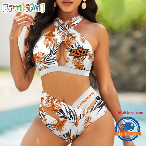 NCAA Oklahoma State Cowboys Hot Trending Bikini Set