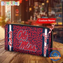 NCAA Ole Miss Rebels Custom Name Sporty Style Women’s Wallet