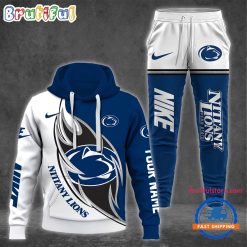 NCAA Penn State Nittany Lions Custom Name Sporty Style Hoodie And Pants