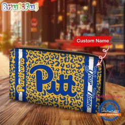 NCAA Pittsburgh Panthers Custom Name Sporty Style Women’s Wallet