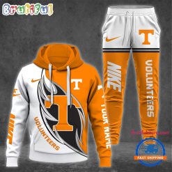 NCAA Tennessee Volunteers Custom Name Sporty Style Hoodie And Pants