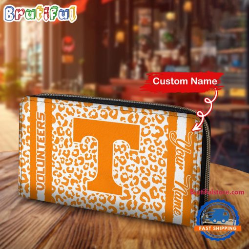 NCAA Tennessee Volunteers Custom Name Sporty Style Women’s Wallet