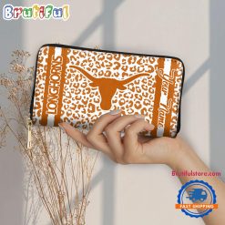 NCAA Texas Longhorns Custom Name Sporty Style Women’s Wallet