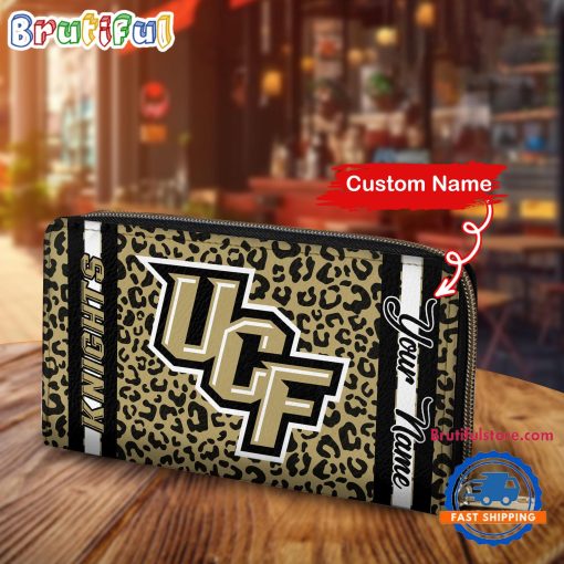 NCAA UCF Knights Custom Name Sporty Style Women’s Wallet