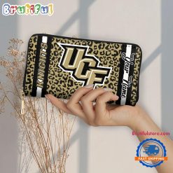 NCAA UCF Knights Custom Name Sporty Style Women’s Wallet