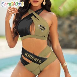 NCAA UCF Knights Sporty Style Bikini Set