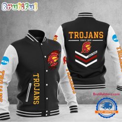 NCAA USC Trojans Custom Name Sporty Varsity Baseball Jacket