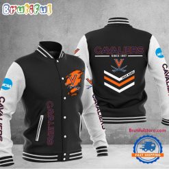 NCAA Virginia Cavaliers Custom Name Sporty Varsity Baseball Jacket