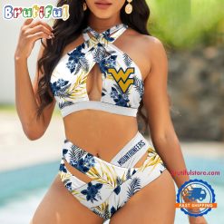 NCAA West Virginia Mountaineers Hot Trending Bikini Set