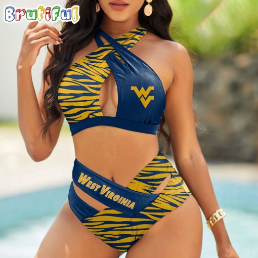 NCAA West Virginia Mountaineers Special Edition Bikini Set