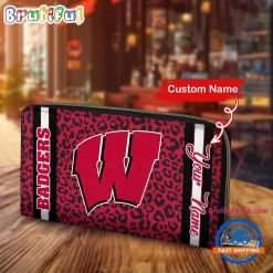 NCAA Wisconsin Badgers Custom Name Sporty Style Women’s Wallet