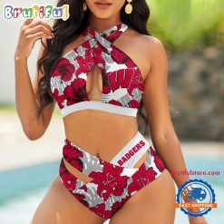 NCAA Wisconsin Badgers New Edition Bikini Set