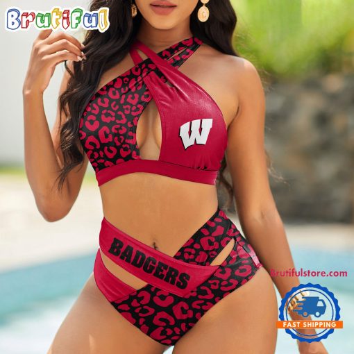 NCAA Wisconsin Badgers Special Edition Bikini Set