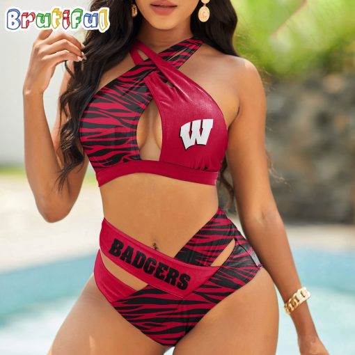 NCAA Wisconsin Badgers Special Edition Bikini Set